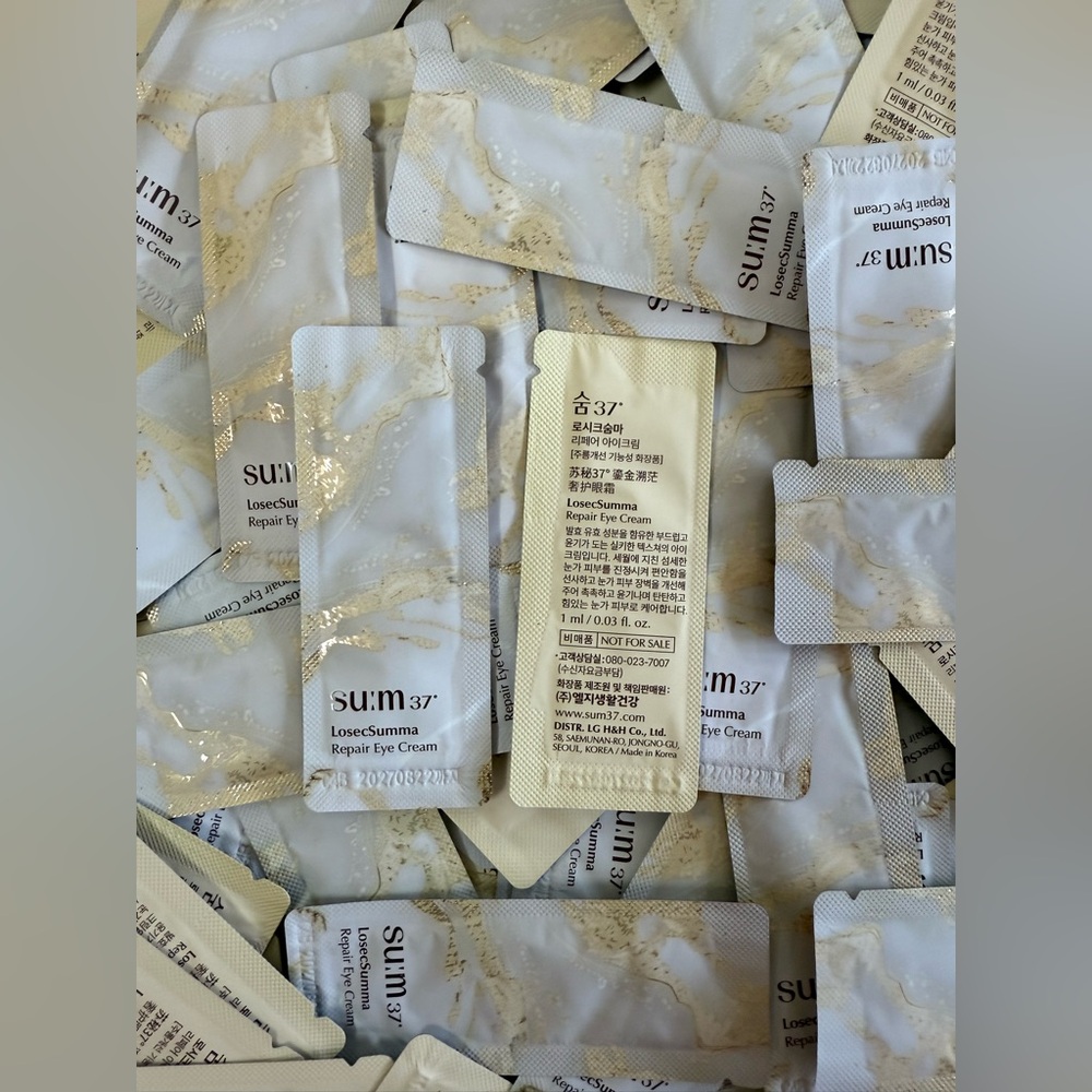 SU:M37 LosecSumma Repair Eye Cream 1ml x 30pcs (30ml) Anti Aging SUM37